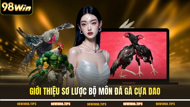 Giới thiệu sơ lược bộ môn đá gà cựa dao