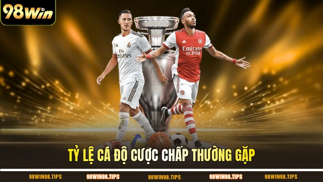 Tỷ lệ cá độ cược chấp thường gặp